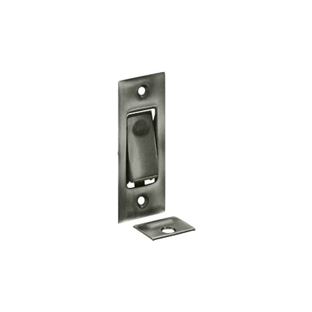 Deltana PDB42U15A Pocket Door Jamb Bolt Antique Nickel, 10PK PDB42U15A-XCP10